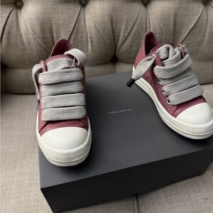 Rick owens Jumbo lace low top sneaker 2024